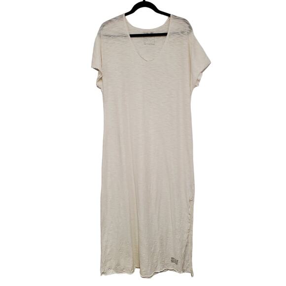 PJ Harlow Poetically Correct Chelsea Dress Pima Cotton White (S-M) Minimalist - Picture 2 of 13